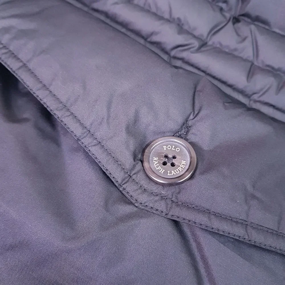 POLO‎ RALPH LAUREN Big & Tall Hooded Water Repellent Long Duck Down Coat 4XB